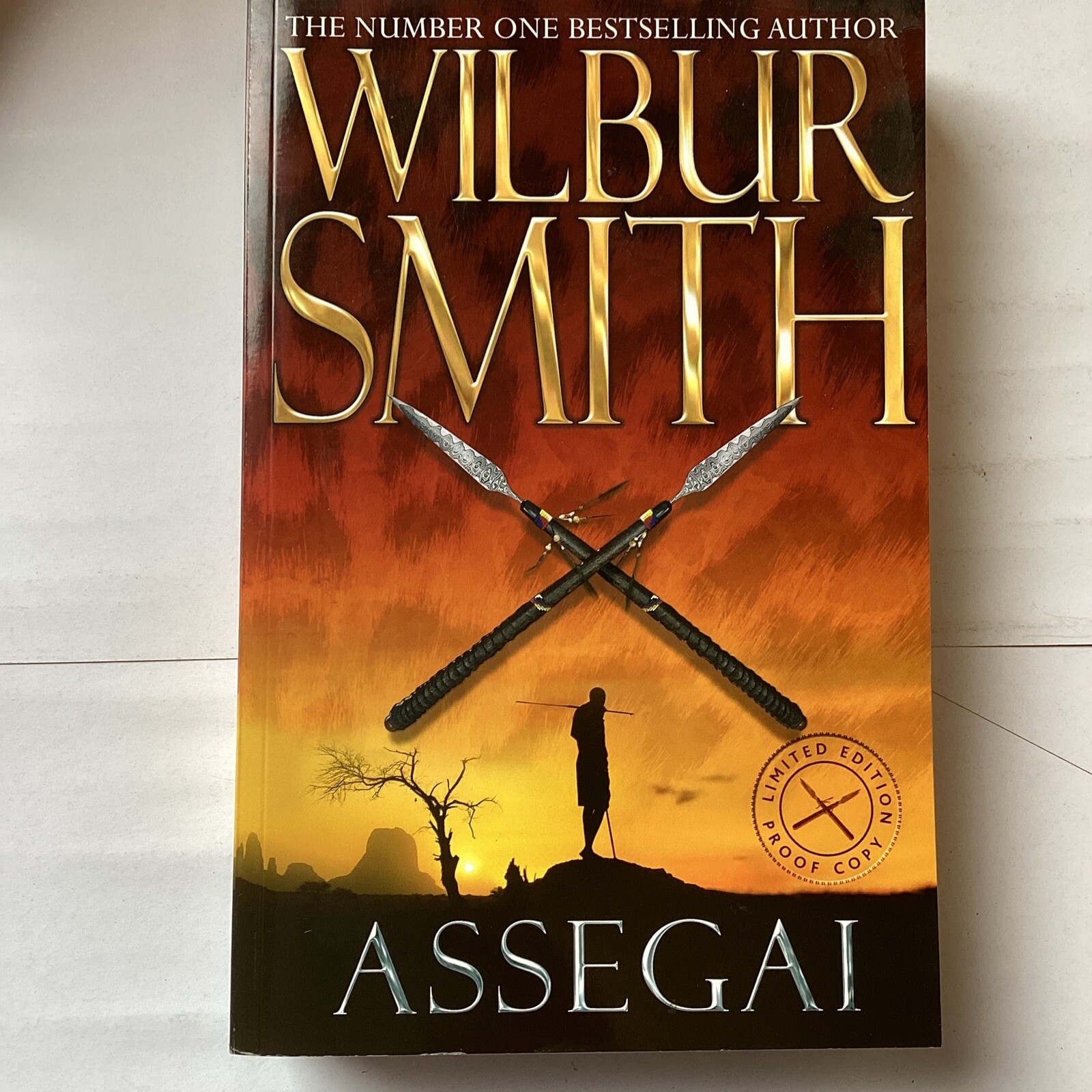 Smith, Wilbur : Assegai (The Courtneys of Africa) Limited Proof Copy