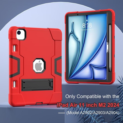 For iPad Air 13 Inch Case M3 2025/ M2 2024, Heavy Duty Shockproof Protective - Picture 99 of 100