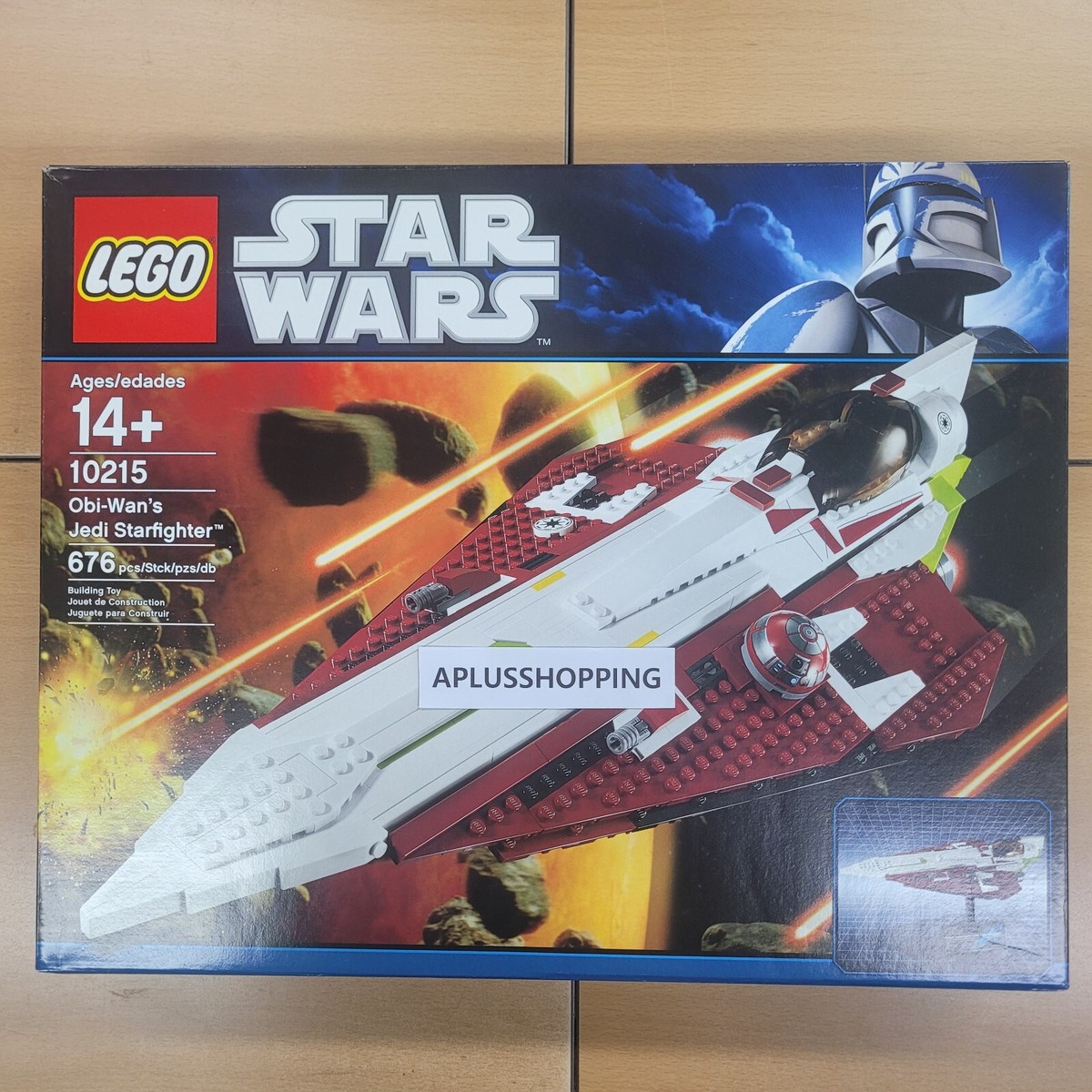 Lego 10215 UCS Star Wars Obi-Wan's Jedi Starfighter 676pcs SEALED