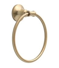 Delta Chamberlain Wall Mount Towel Ring in Champagne Bronze CML46-CZ