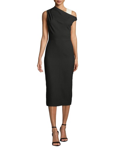 narciso rodriguez ruched dress Zara x Narciso Rodriguez Ruched Dress in Orange - Queen Letizia Dresses