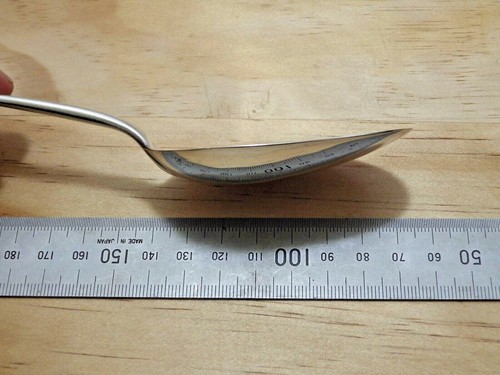 1805 Georgian Table Spoon, William Elay / Fearn Sterling Silver, Vintage Antique - Picture 6 of 9