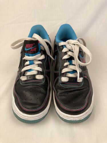 Nike Air Force 1 LV8 Miami Nights Shoes Youth Size 3.5Y DD9207-001 - Picture 5 of 10
