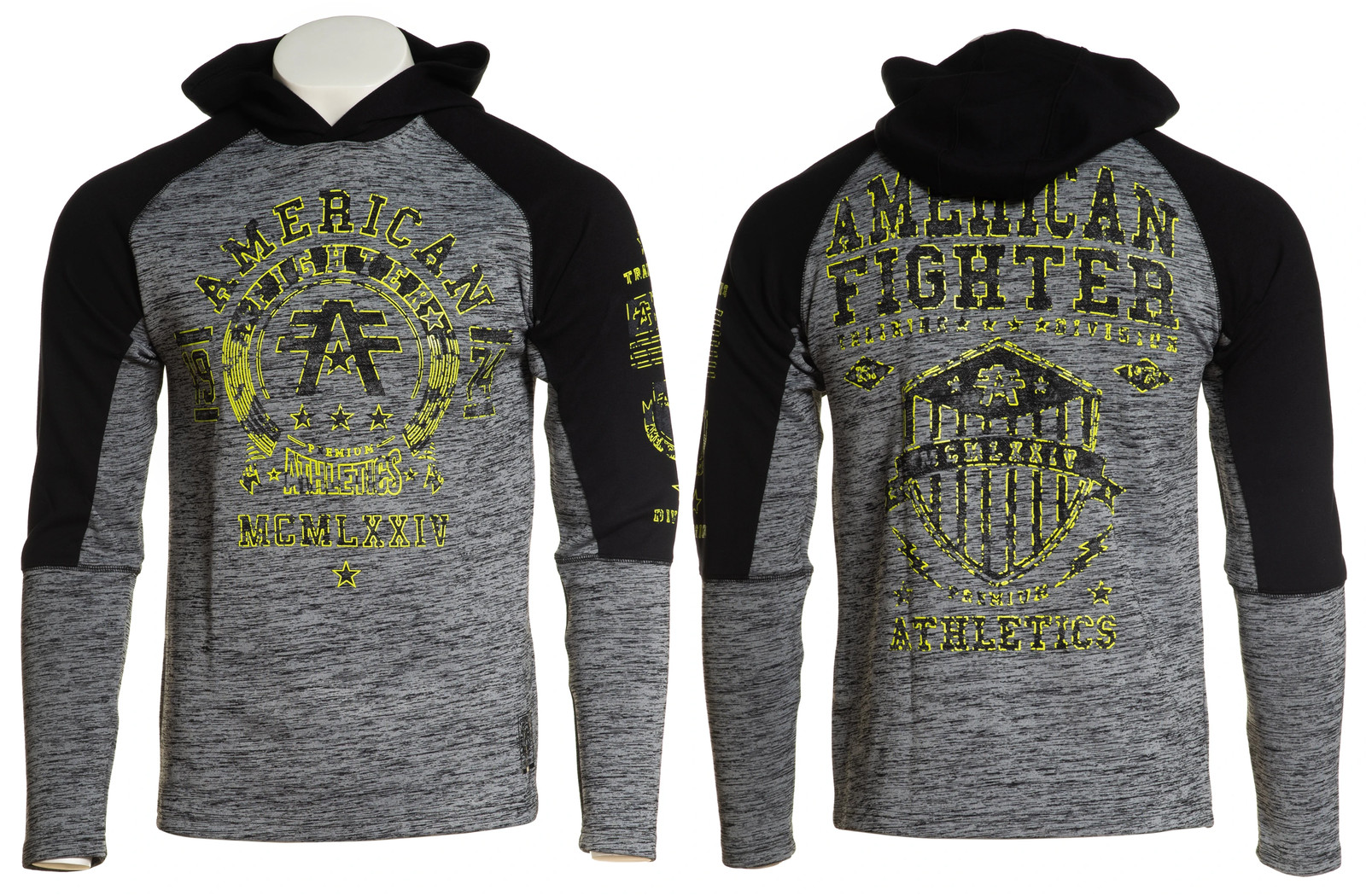 АМЕРИКАНСКИЙ БОЕЦ в мужском КАПЮШОНЕ LS ДАЛТОН РЕМЕСЛЕННИК Байкер ММА 7590₽