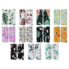 OFFICIAL HAROULITA WATERCOLOUR LEATHER BOOK CASE FOR APPLE iPOD TOUCH MP3