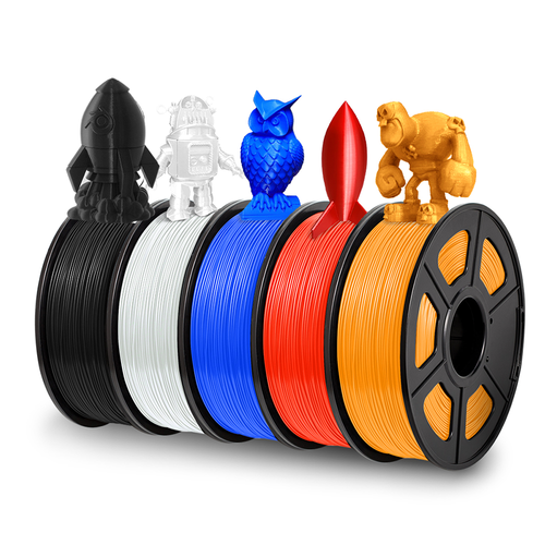 SUNLU 5KG PETG 3D Printer Filament 1.75mm PETG 1KG/ROLL +/-0.02mm Multicolor - Picture 29 of 43