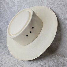Western Express White Cowboy Hat Size Small White Authentic Made in Mexico
