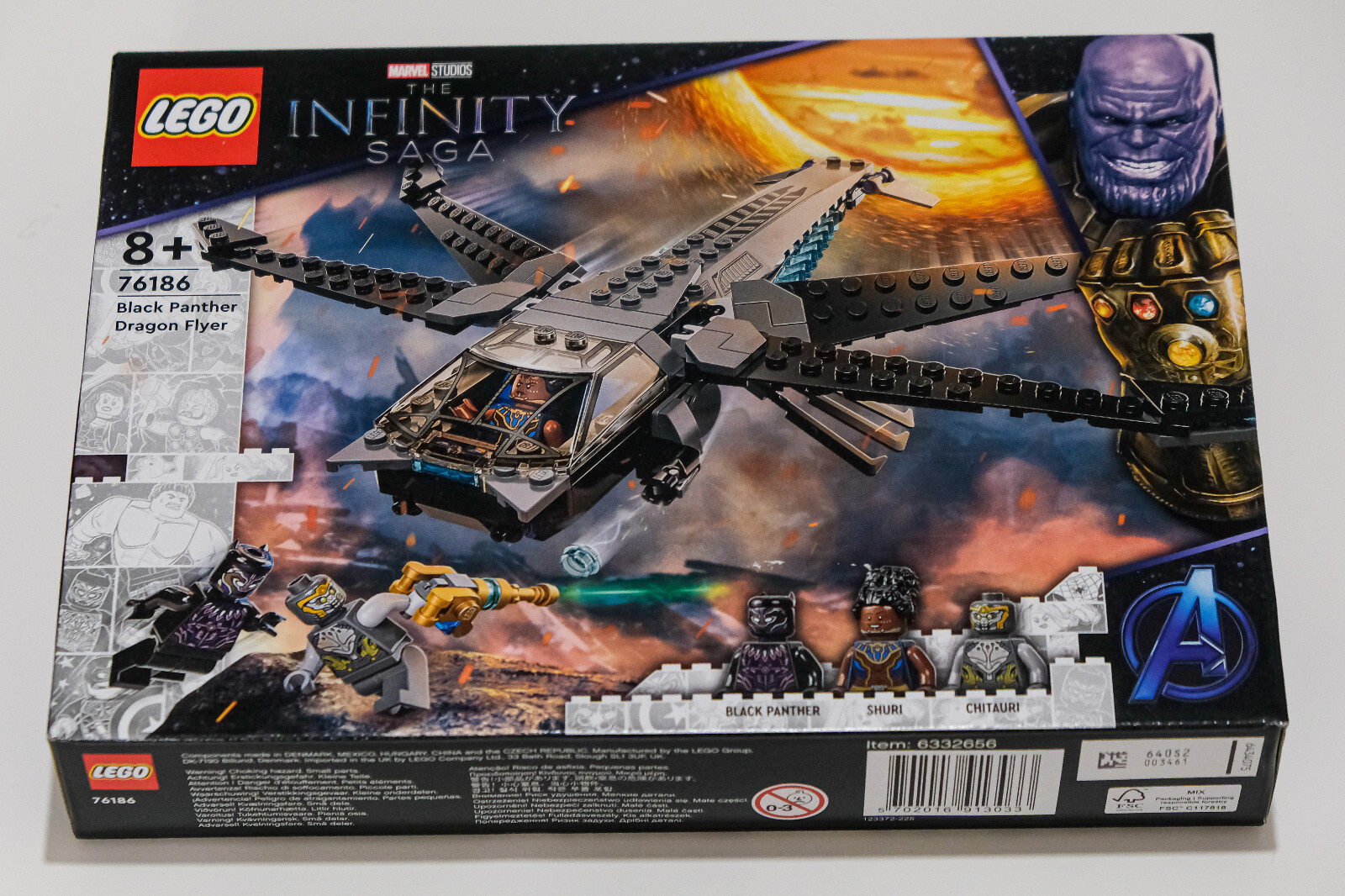 LEGO Marvel Super Heroes Infinity Saga 76186 Black Panthers Libelle NEU & OVP - Bild 16