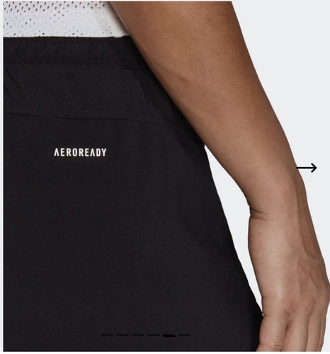 Pantalones Cortos de Entrenamiento Adidas Primeblue Diseñados para Moverse 2 en 1 Deportivos para Mujer Talla L - Imagen 5 de 8
