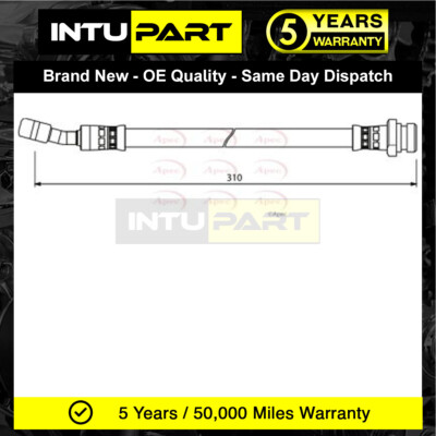 Fits Kia Cee'D Pro 1.4 1.6 CRDi 2.0 IntuPart Rear Right Brake Hose 587371H500