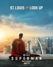 2025 Superman Movie Poster 11X17 Clark Kent Lois Lane DC David Corenswet 🍿