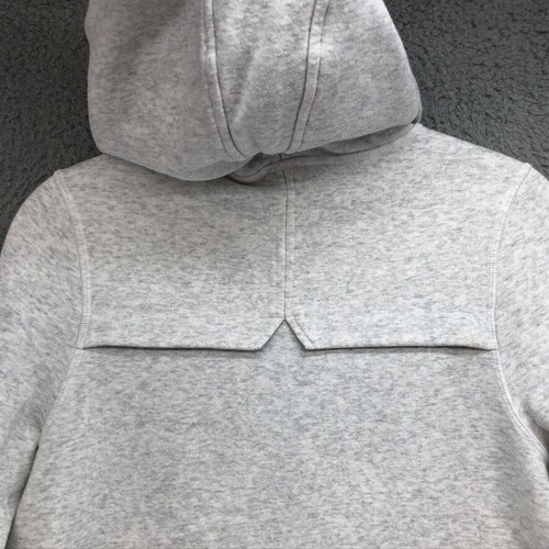 Ivivva Fleece Lined Jacket Girls 14 Heathered Gray Hooded Activewear Full Zip - Picture 15 of 20
