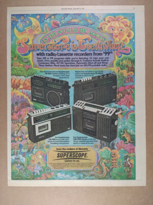 スーパースコープ SUPER SCOPE CRS-2000 AM/FM SUPERSCOPE CRS-2000