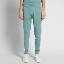 MEDIUM adidas Originals Men's Fleece 3-Stripes Pants Green