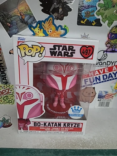 Funko Pop! Star Wars Bo-katan Kryze #497 (Funko Exc) Vinyl Figure 