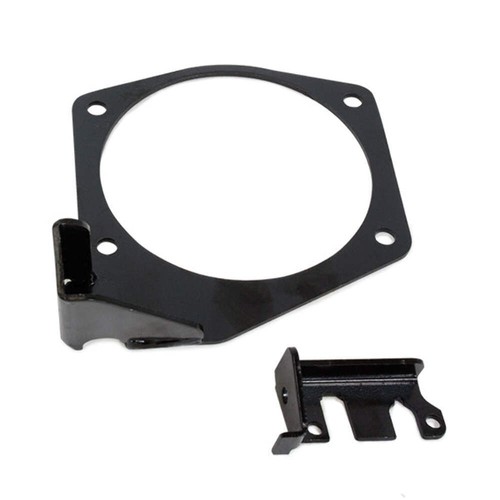 105mm 4-Bolt LS Throttle Body Cable Bracket Black for GM LS V8 - Picture 3 of 3