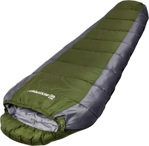 Bessport Schlafsack Outdoor 3 Jahreszeiten Mumienschlafsack Warm Leichter