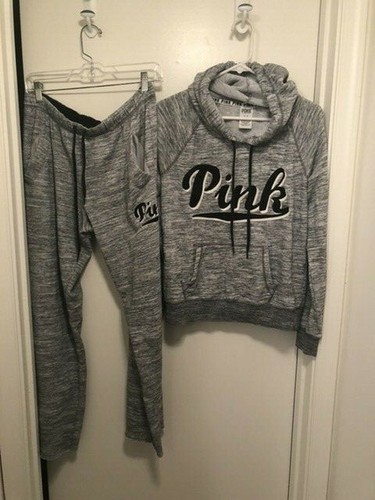 Womens Victoria Secret Pink Sweatsuit 