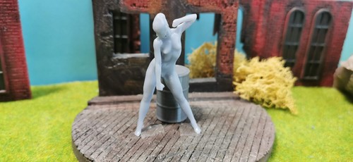 1/87 Varios Sexy Mujer Mujeres Figuras H0 Diorama Maqueta de Tren Danza Club - Picture 10 of 52