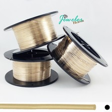 14K Gold Filled wire Half Hard Round 10 12 14 16 18 19 20 21 22 24 26 28 30 Ga