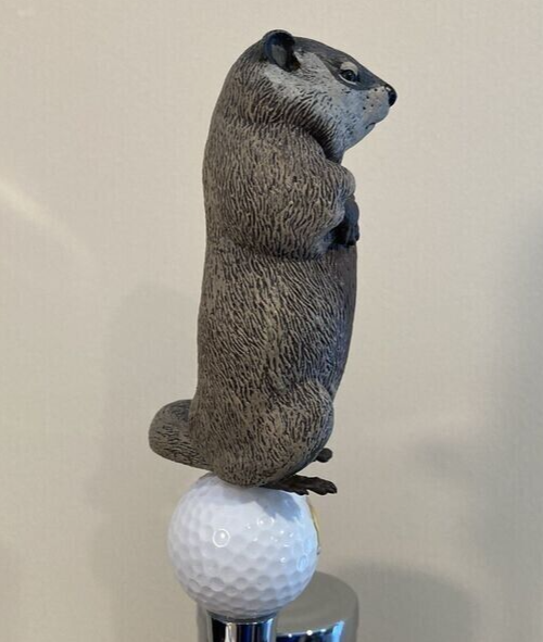 7" Beer TAP HANDLE Caddyshack Golf Ball Novelty Mini Gopher Keg Short