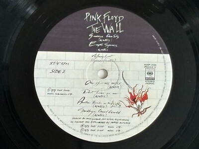 洋楽 40AP 1750 Pink Floyd The Wall Pink Floyd The Wall 2 LP Vinyl Record 40AP 1750 1 CBS SONY