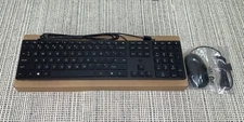 HP Mouse 320M & Keyboard 320K Combo Set USB Slim 