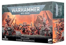 Khorne Berzerkers World Eaters Chaos Marines NO BOX Warhammer 40K Combat Patrol