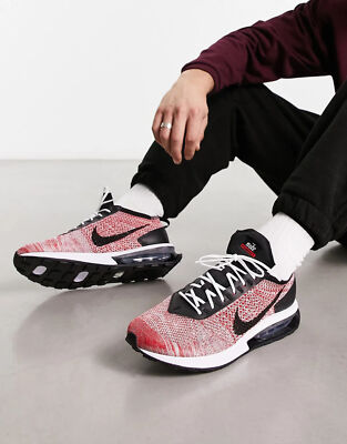 Men Nike Air Max Flyknit Racer Running/Athletic Shoes Black  display picture 1