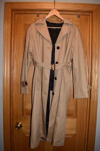 COACH Small Oversized Trench Coat 🧥CN438 Khaki $600 - Picture 2 of 11
