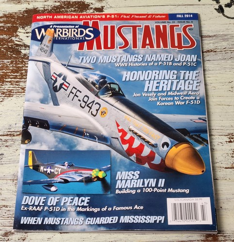Mustangs (2014) Vol 33, Issue 9, Fall 2014, Warbirds International WW2 Planes - Picture 1 of 2