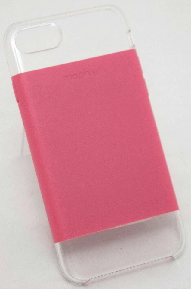 NUEVO GENUINO Mophie iPhone 8 y 7 Base Magnética Funda CORAL Hold Force Folio/Cartera Foto 2 de 4