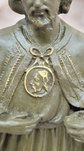 Handcrafted Saint Joseph Bronze Statue – Authentic Religious Artwork for Sacred - Picture 10 of 10