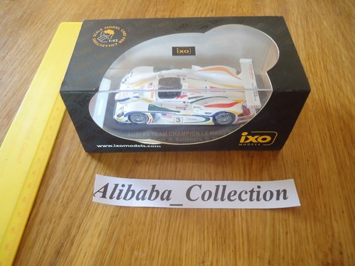 2001 Audi R8 Team Champion Le Mans 1/43rd 24 Hours IXO Models Car - Picture 1 of 5