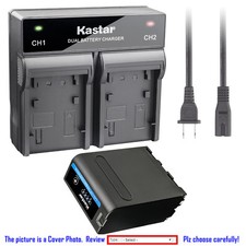Kastar Battery Rapid Charger for Sony NP-F990PRO CCD-TRV97 CCD-TRV98 CCD-TRV99