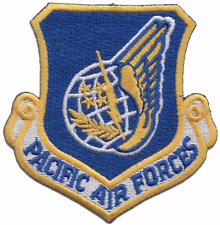 US Air Force PACAF Pacific air Forces 12 FTR Embroidered Patch LAST FEW