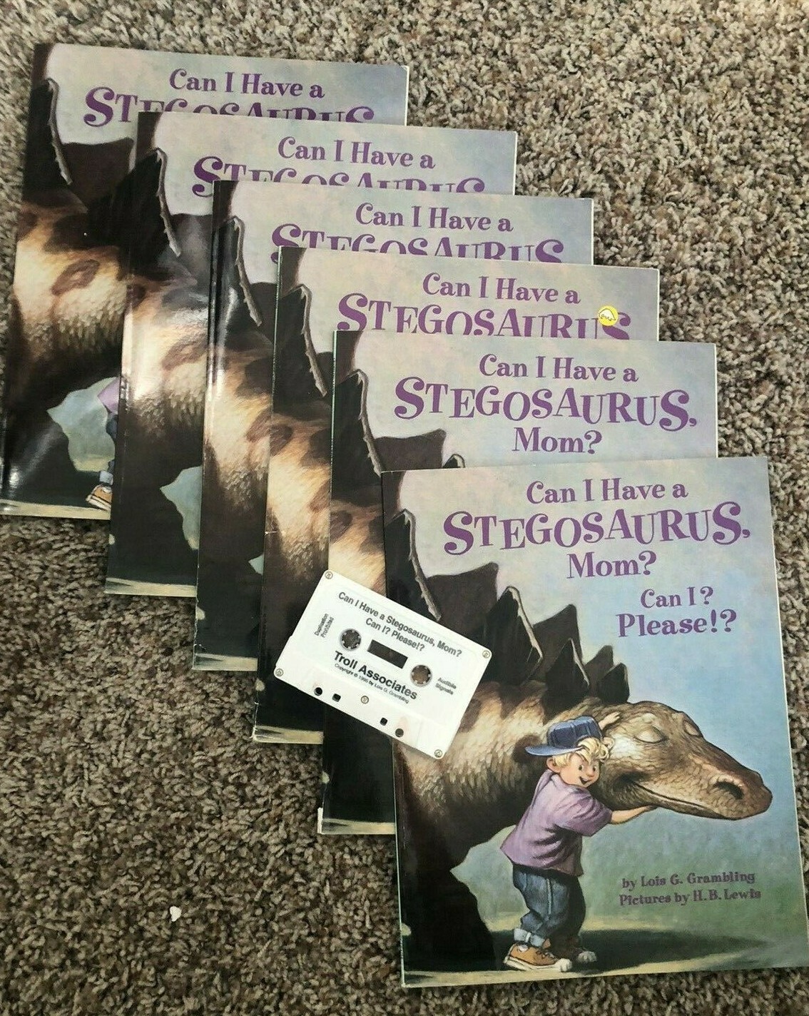 Can I Have a Stegosaurus, Mom? Can I? Please!? Lot of 6 Paperback Lois ...