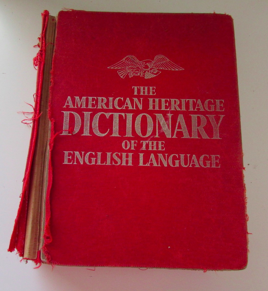 Vintage 1969 The American Heritage Dictionary of the English