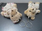 2 pcs  for Barbie Blythe BJD 18" Doll Miniature Plush Teddy Bear Dollhouse — photo 7