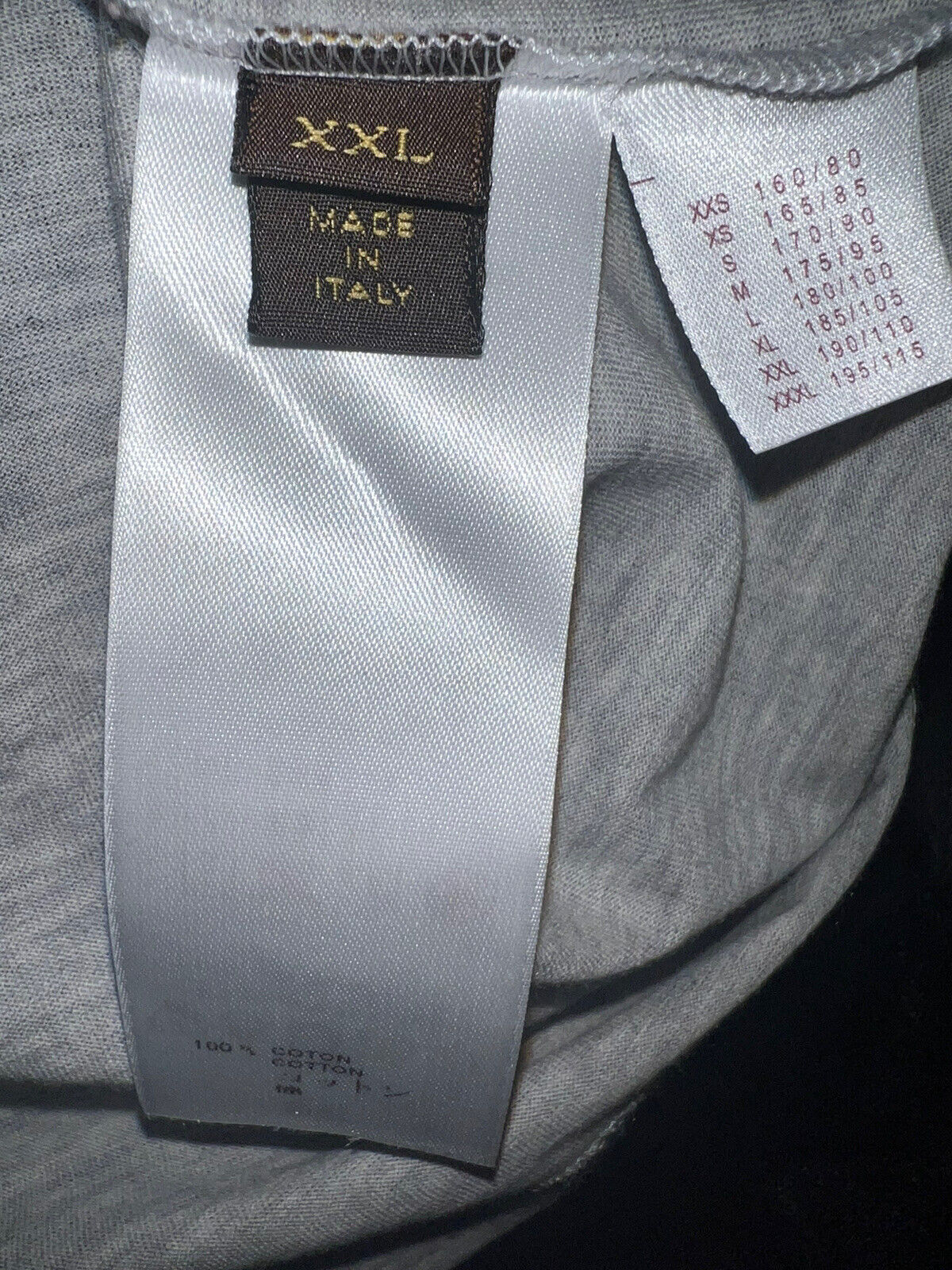 Louis Vuitton 🔥Reflective Logo T-shirt Men Size … - image 13