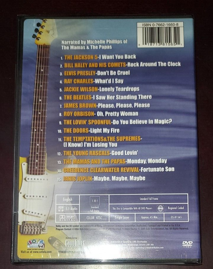 Ed Sullivan Show: Rock N Roll Forever (DVD, 2003) Sealed/ Brand