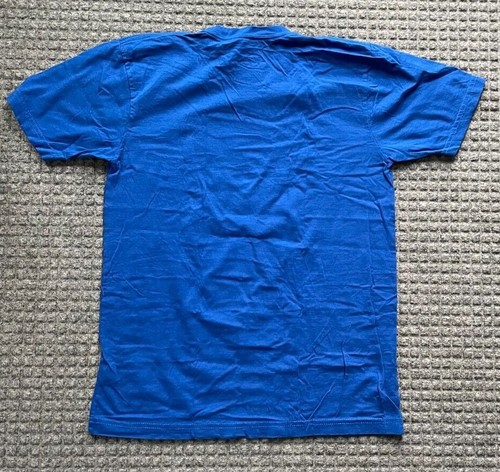 Camiseta azul oficial de los Chicago Cubs MLB con logotipo C, tallas medianas - Imagen 2 de 5