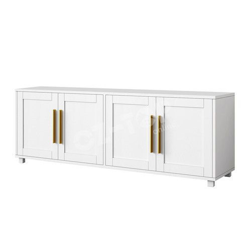 TV Stand Cabinet Storage White Entertainment Unit Television Console Table - Picture 7 of 9
