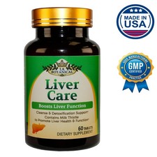 Liver Cleanse Detox Repair Support Liver Function -Milk Thistle -60 Tablets