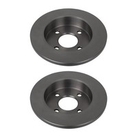 2 Bremsscheiben Vorderachse Voll Ø 68 Mm 13 Mm Valeo FüR U.A. Audi 80