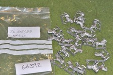 25mm napoleonic / castings - minifigs horses 20 figs - (66392)