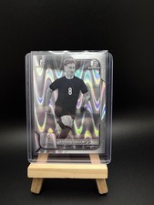 2022 1st Bowman Chrome U21 Euros Angelo Stiller Germany Black and white raywave
