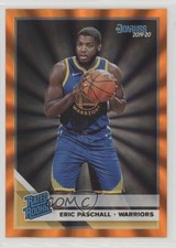 2019-20 Panini Donruss Rated Rookie Holo Orange Laser Eric Paschall #238 00dw