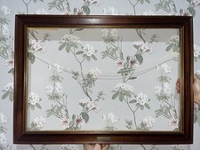 Vintage Large Solid Wood Picture Painting Display Frame Brown 81cm x 58.5cm