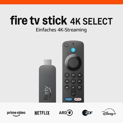 Amazon Fire TV Stick 4K Select (neueste Generation), beginne mit dem Streamen